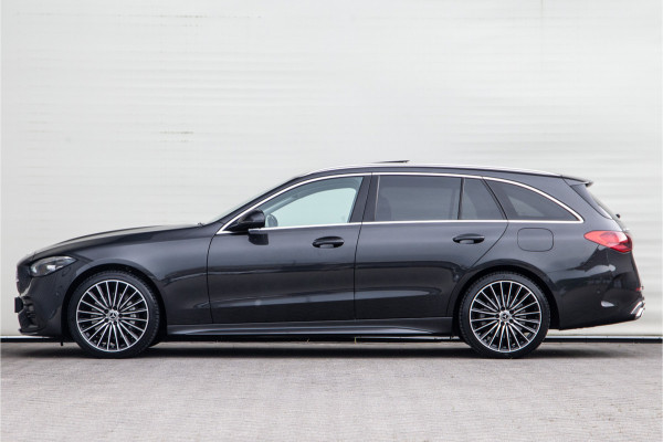 Mercedes-Benz C-Klasse Estate 300 e AMG Premium, Massage, Distronic, Pano, Trekhaak, Carplay, Hybrid 2023