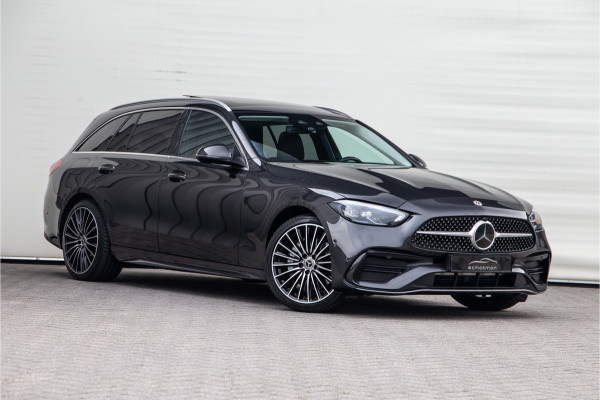 Mercedes-Benz C-Klasse Estate 300 e AMG Premium, Massage, Distronic, Pano, Trekhaak, Carplay, Hybrid 2023