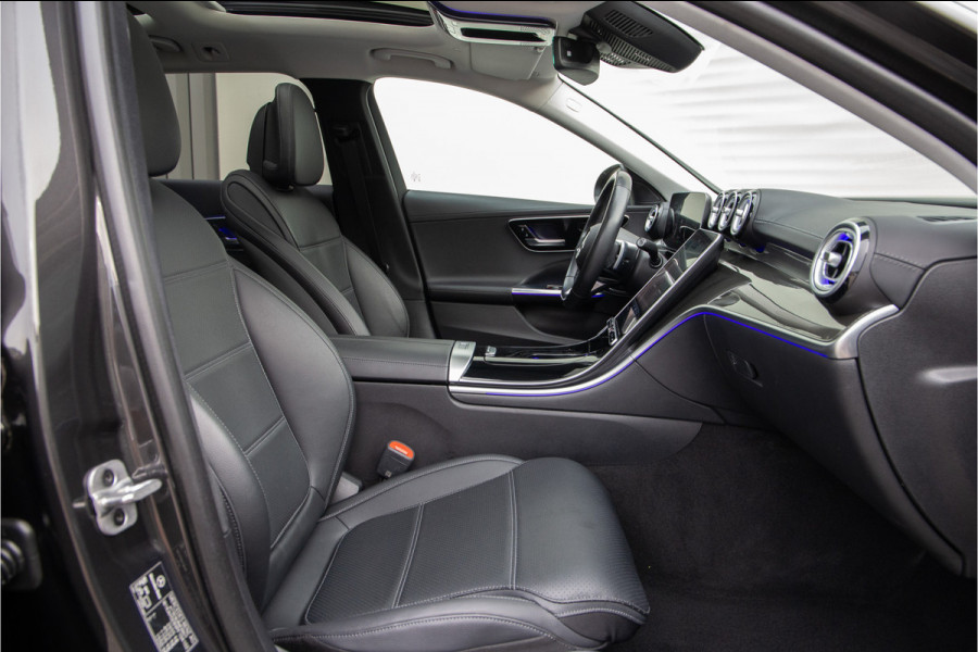 Mercedes-Benz C-Klasse Estate 300 e AMG Premium, Massage, Distronic, Pano, Trekhaak, Carplay, Hybrid 2023