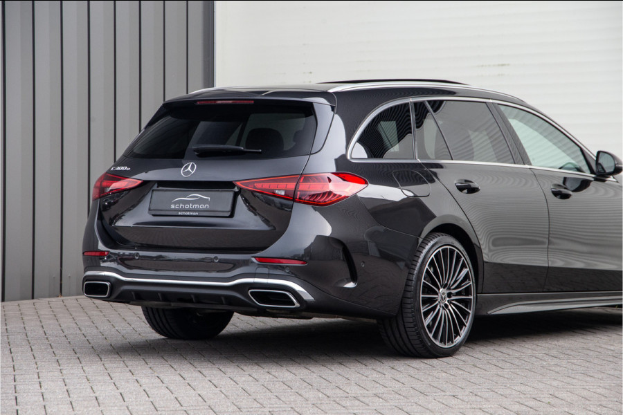 Mercedes-Benz C-Klasse Estate 300 e AMG Premium, Massage, Distronic, Pano, Trekhaak, Carplay, Hybrid 2023