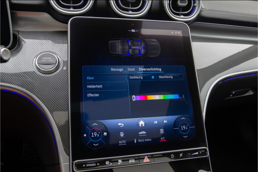 Mercedes-Benz C-Klasse Estate 300 e AMG Premium, Massage, Distronic, Pano, Trekhaak, Carplay, Hybrid 2023