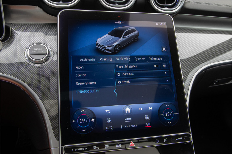 Mercedes-Benz C-Klasse Estate 300 e AMG Premium, Massage, Distronic, Pano, Trekhaak, Carplay, Hybrid 2023