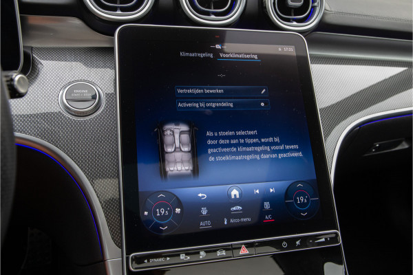 Mercedes-Benz C-Klasse Estate 300 e AMG Premium, Massage, Distronic, Pano, Trekhaak, Carplay, Hybrid 2023