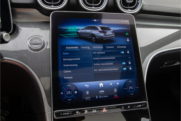 Mercedes-Benz C-Klasse Estate 300 e AMG Premium, Massage, Distronic, Pano, Trekhaak, Carplay, Hybrid 2023