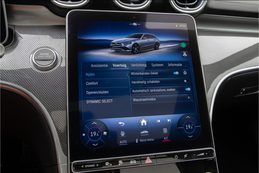 Mercedes-Benz C-Klasse Estate 300 e AMG Premium, Massage, Distronic, Pano, Trekhaak, Carplay, Hybrid 2023