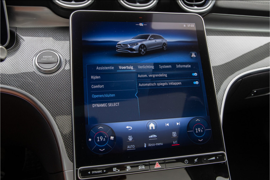 Mercedes-Benz C-Klasse Estate 300 e AMG Premium, Massage, Distronic, Pano, Trekhaak, Carplay, Hybrid 2023
