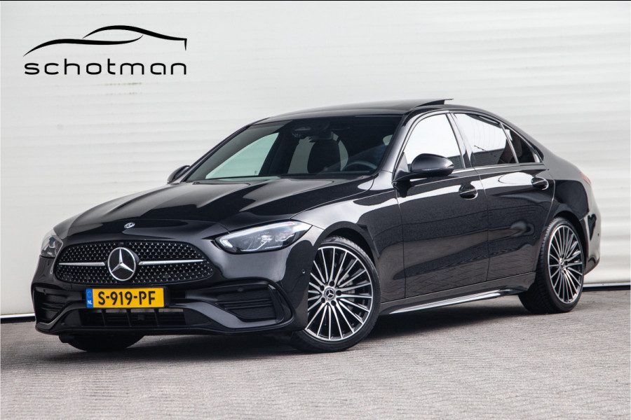 Mercedes-Benz C-Klasse 200 AMG Nightpack, Pano, Carplay, Camera, 2022