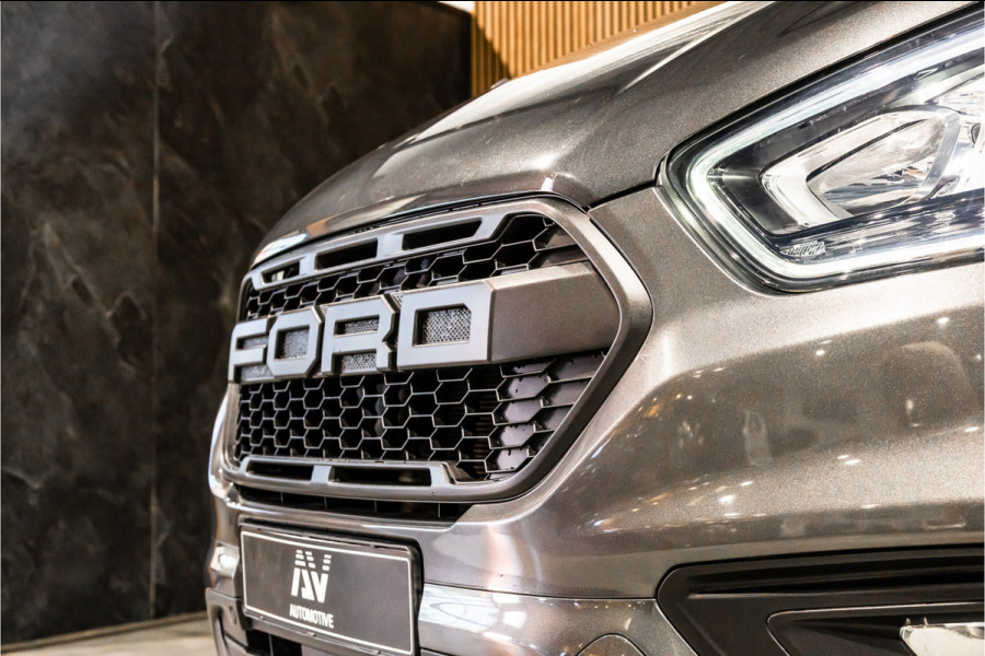 Ford Transit Custom 300 2.0 TDCI L2H1 DC | Raptor Edition | CarPlay | Navigatie | Dubbel cabine | DAB | 6-Zitter | Nieuwe APK | Onderhoudsbeurt