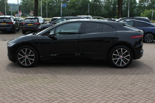 Jaguar I-PACE EV400 First Edition 90 kWh / SoH 82% / Full option! / Panoramadak / 360Camera / Head-up / 20'' / Luchtvering / Leder / Meridian / Stoel+Stuurverwarming / 4zone Airco / DAB / Dodehoek / ACC