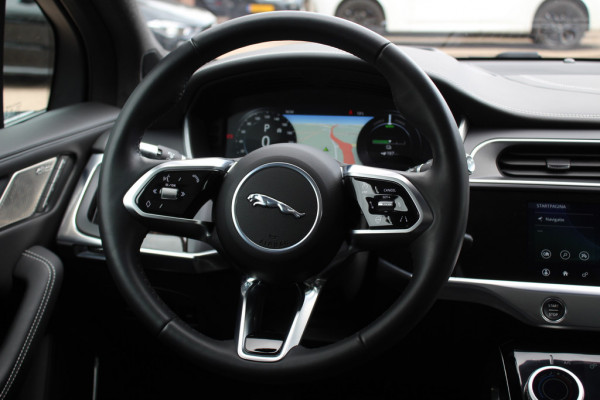 Jaguar I-PACE EV400 First Edition 90 kWh / SoH 82% / Full option! / Panoramadak / 360Camera / Head-up / 20'' / Luchtvering / Leder / Meridian / Stoel+Stuurverwarming / 4zone Airco / DAB / Dodehoek / ACC