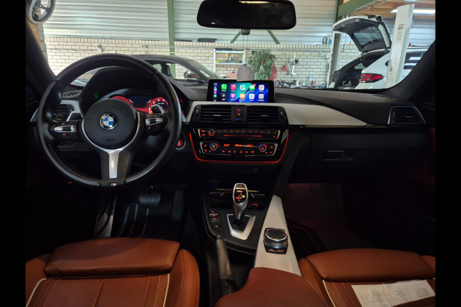 BMW 4 Serie 420i Gran Coupé M Sport Individual MAT Grey Orig BMW Performance 20inch Apple CarPlay High Executive BTW AUTO