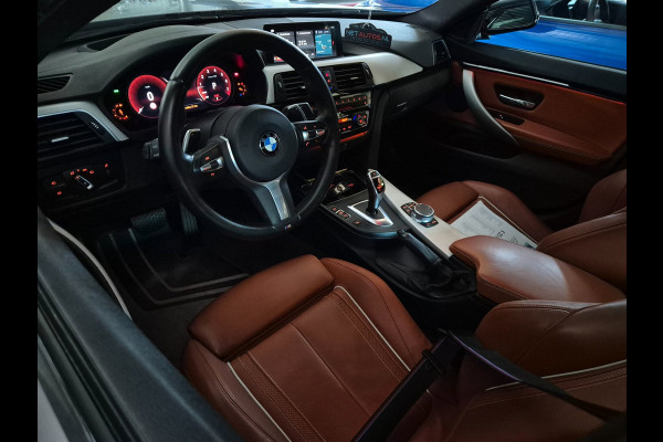 BMW 4 Serie 420i Gran Coupé M Sport Individual MAT Grey Orig BMW Performance 20inch Apple CarPlay High Executive BTW AUTO