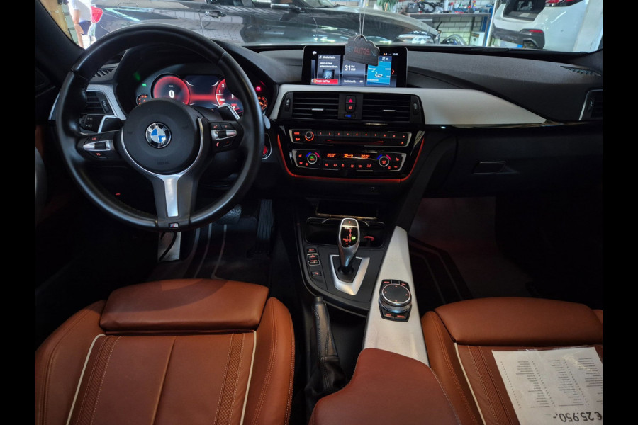 BMW 4 Serie 420i Gran Coupé M Sport Individual MAT Grey Orig BMW Performance 20inch Apple CarPlay High Executive BTW AUTO