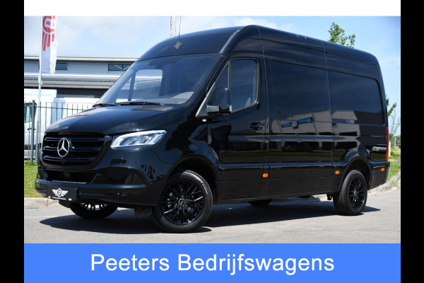 Mercedes-Benz Sprinter 319 V6 3.0 CDI L2H2 Black Edition Camera, Cruise, Carplay, LED, Automaat, 190pk, Multimedia, Lederstuur, Uniek!