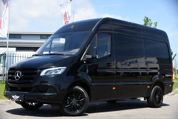 Mercedes-Benz Sprinter 319 V6 3.0 CDI L2H2 Black Edition Camera, Cruise, Carplay, LED, Automaat, 190pk, Multimedia, Lederstuur, Uniek!