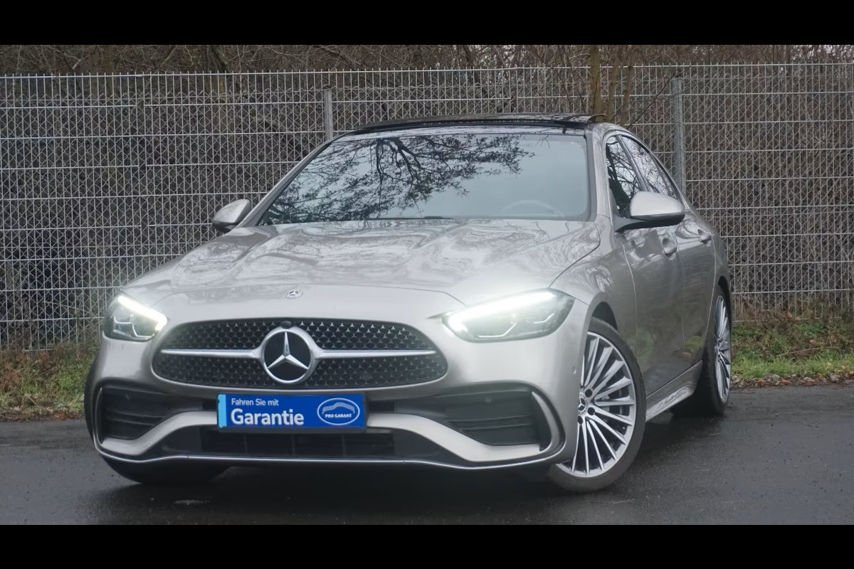Mercedes-Benz C-Klasse 200 AMG ** ADAPT. LED, PANORAMA, ALARM, WINTERPACK, 19-inch LMV, SPIEGEL-PACK ** 1e EIG - UNFALLFREI ** ** INFORMEER OOK NAAR ONZE AANTREKKELIJKE FINANCIAL-LEASE TARIEVEN **