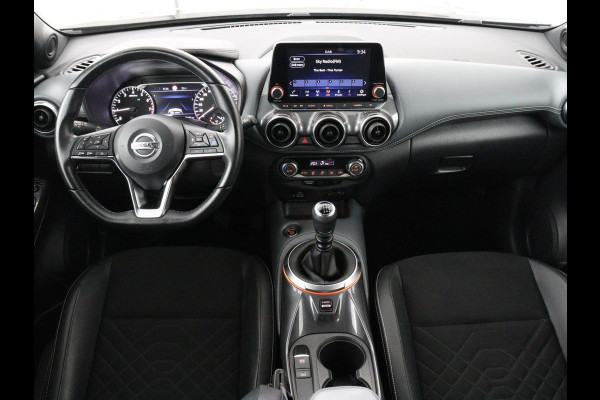 Nissan Juke 1.0 DIG-T Tekna | 39.900km NAP | 360 Camera | Carplay | Half leder | Sportstoelen | Side Assist | Keyless | Full LED | Climate control | Parkeerhulp