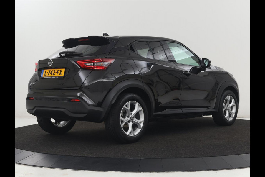 Nissan Juke 1.0 DIG-T Tekna | 39.900km NAP | 360 Camera | Carplay | Half leder | Sportstoelen | Side Assist | Keyless | Full LED | Climate control | Parkeerhulp
