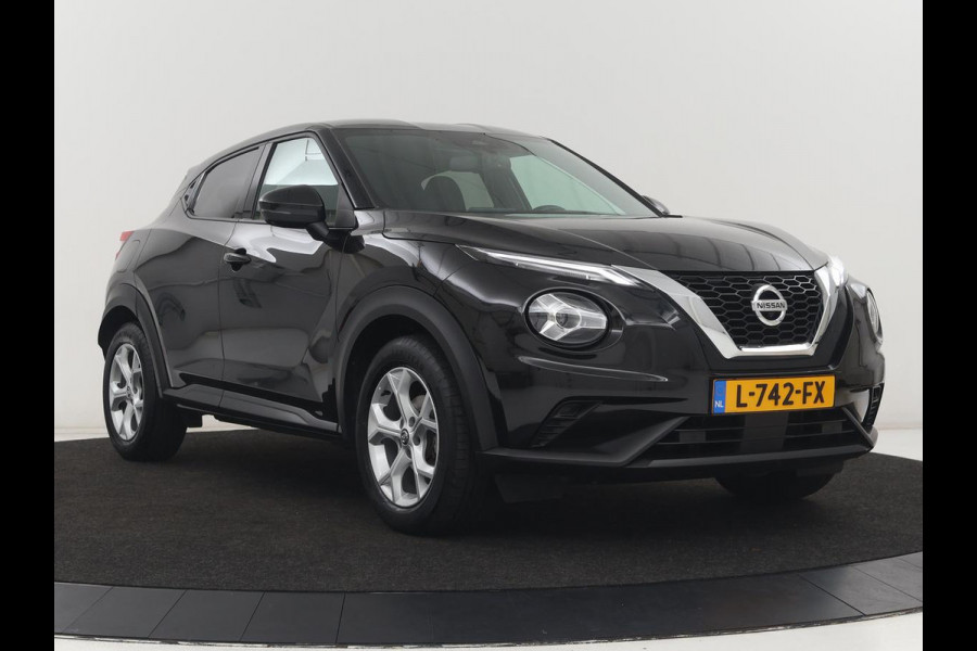 Nissan Juke 1.0 DIG-T Tekna | 39.900km NAP | 360 Camera | Carplay | Half leder | Sportstoelen | Side Assist | Keyless | Full LED | Climate control | Parkeerhulp