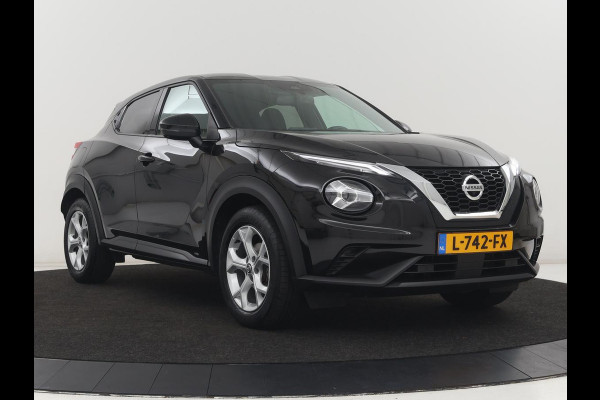 Nissan Juke 1.0 DIG-T Tekna | 39.900km NAP | 360 Camera | Carplay | Half leder | Sportstoelen | Side Assist | Keyless | Full LED | Climate control | Parkeerhulp