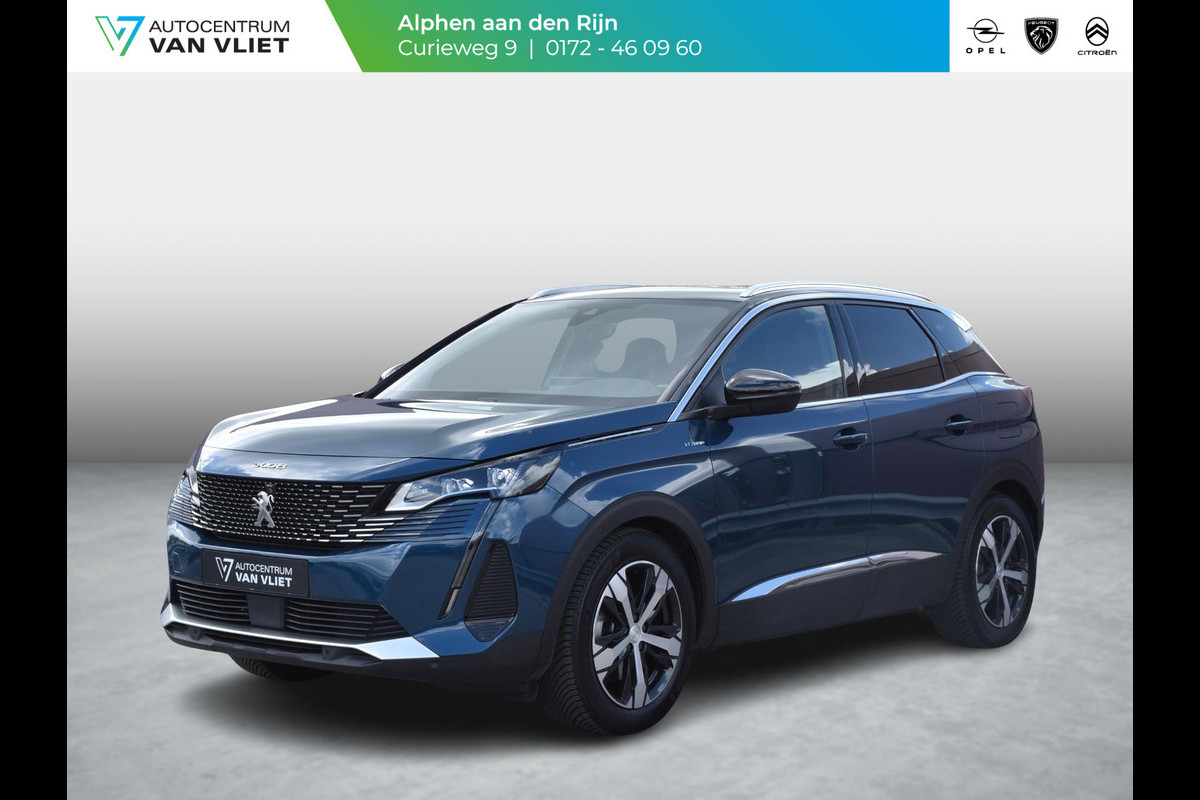 Peugeot 3008 1.6 HYbrid 225 Blue Lease GT TREKHAAK | CAMERA MET SENSOREN | NAVI & CARPLAY |