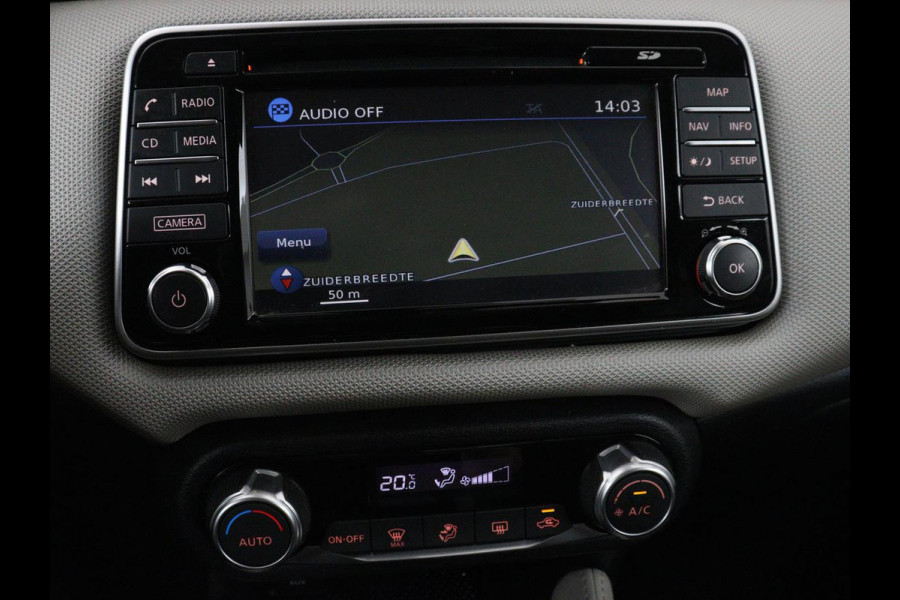 Nissan Micra 0.9 IG-T N-Connecta | Camera | Navigatie | Climate control | Parkeerhulp | Cruise control | DAB | Bluetooth | Getint glas