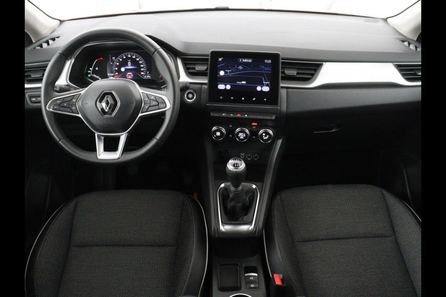 Renault Captur 1.0 TCe 90 Intens | Camera | Navigatie | Carplay | Half leder | Keyless | Full LED | Climate control | Parkeerhulp | Cruise control | Bluetooth | Getint glas