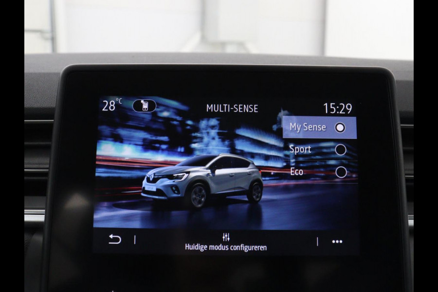 Renault Captur 1.0 TCe 90 Intens | Camera | Navigatie | Carplay | Half leder | Keyless | Full LED | Climate control | Parkeerhulp | Cruise control | Bluetooth | Getint glas