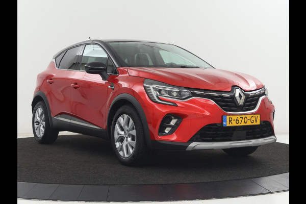 Renault Captur 1.0 TCe 90 Intens | Camera | Navigatie | Carplay | Half leder | Keyless | Full LED | Climate control | Parkeerhulp | Cruise control | Bluetooth | Getint glas