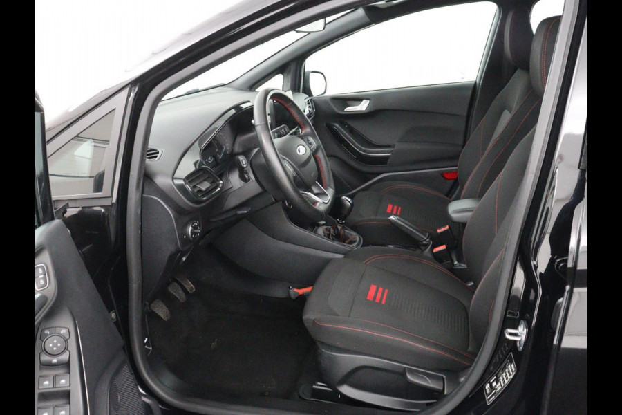 Ford Fiesta 1.0 EcoBoost Hybrid ST-Line | Carplay | Navigatie | Parkeerhulp | Climate control | Cruise control | Full LED | 17'' | Keyless Start | Bluetooth