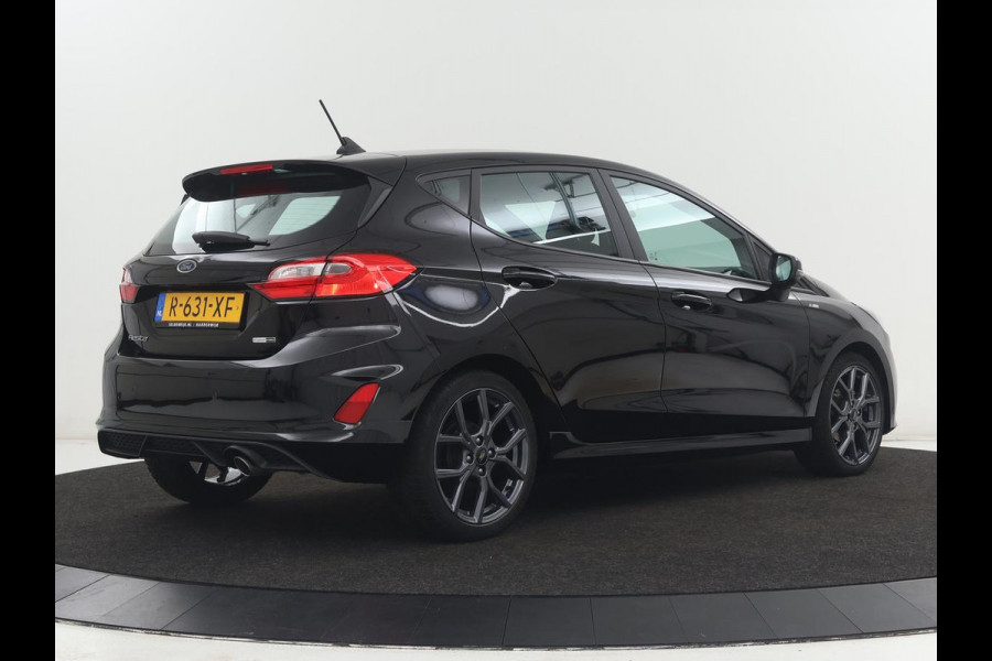 Ford Fiesta 1.0 EcoBoost Hybrid ST-Line | Carplay | Navigatie | Parkeerhulp | Climate control | Cruise control | Full LED | 17'' | Keyless Start | Bluetooth