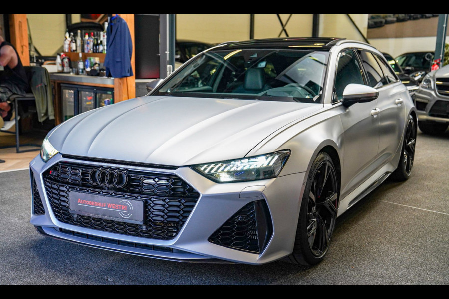Audi A6 Avant RS 6 TFSI Quattro | B&O Advanced | Keramisch | 360cam | HuD | Stoelverkoeling | Carbon