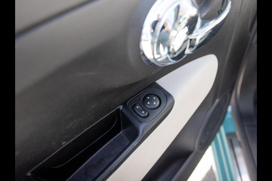 Fiat 500 TwinAir Turbo Anniversario | Airco | Cruise | PDC | Apple Carplay | Chrome Pack | Verde Riviera