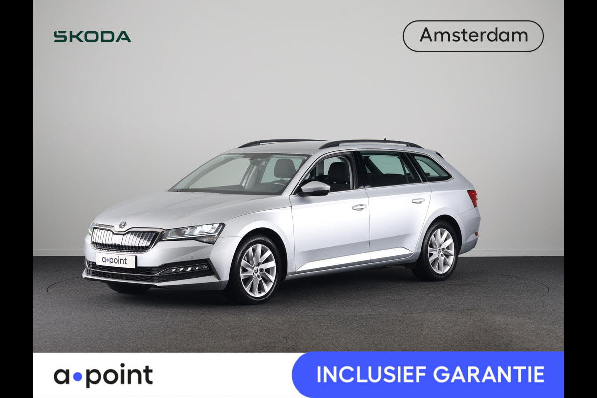 Škoda Superb Combi 1.4 TSI iV Business Edition 218PK PHEV | Navigatie | Parkeersensoren | Stoelverwarming | Keyless entry |