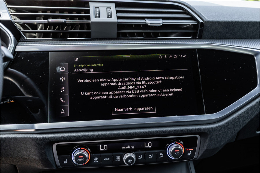 Audi Q3 45 TFSI e 245 PK S edition | 360 Camera | ACC | S-Line | Magnetic Ride | Matrix verlichting | CarPlay | Navigatie | Trekhaak | Inc 21% BTW | Black Style | Stuur- en stoelverwarming | Nieuwe APK | Garantie | Dealer onderhouden