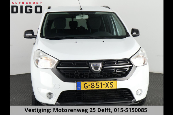 Dacia Lodgy 1.3 TCe COMFORT 7 PERSOONS 1e EIGENAAR AIRCO. SPORTVELGEN. PRIVACY GLASS.COMFORT PAKKET