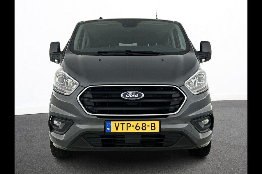 Ford Transit Custom 300 2.0 TDCI L2H1 Limited Dubbele Cabine Automaat Navigatie Airco 2 Schuifdeuren Trekhaak Parkeersensoren Carplay DAB