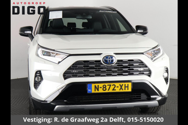 Toyota RAV4 2.5 Hybrid AWD Bi-Tone | 1650 KG trekgewicht | Trekhaak | Parkeersensoren | Apple Carplay & AndroidAUTO | Adapt.Cruise Control |