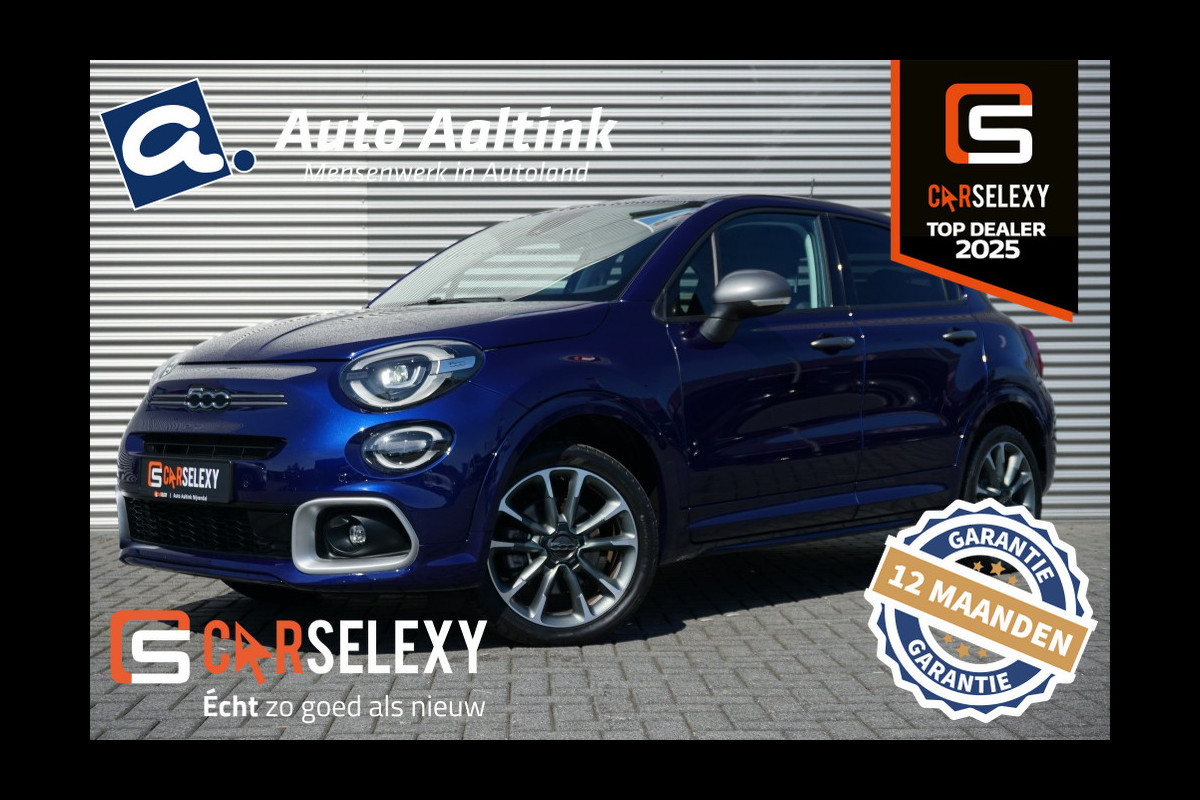 Fiat 500X 131PK Hybrid Sport | AUTOMAAT | CAMERA | SPORTSTUUR | NAVI