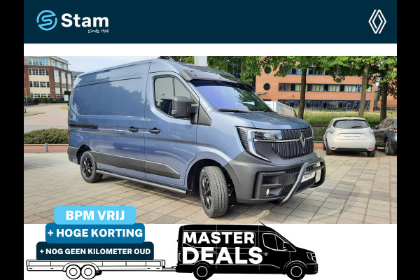Renault Master T35 2.0 dCi 130 L2H2 Advance Stam Limité 75 Bullbar | Sidebars | 17"inch Lichtmetalen velgen