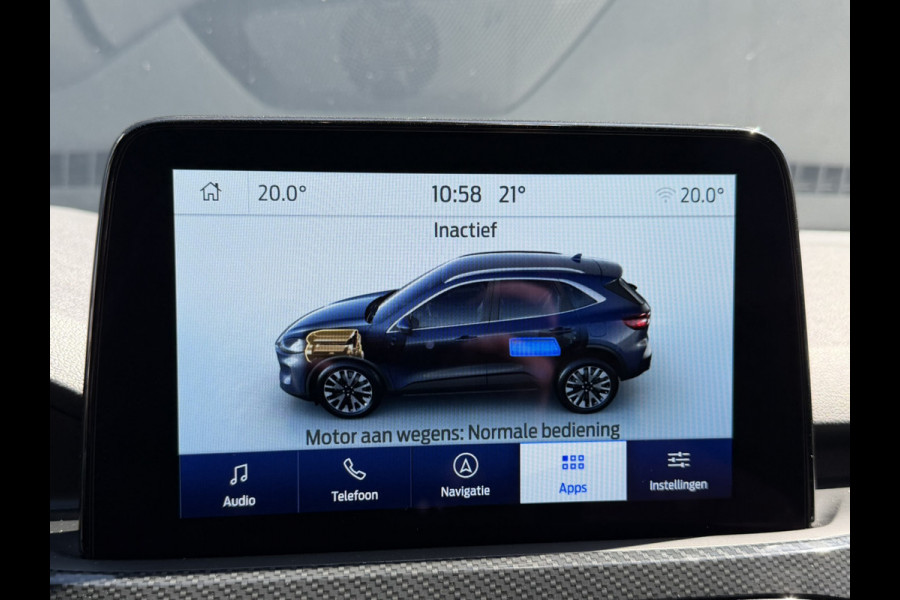 Ford Kuga 2.5 PHEV ST-Line | Elec.Trekhaak | Apple Carplay | Camera voor en achter | Winterpack | Lane assist | park assist | B&O Audio | Fabrieksgarantie tot 24-9-2028