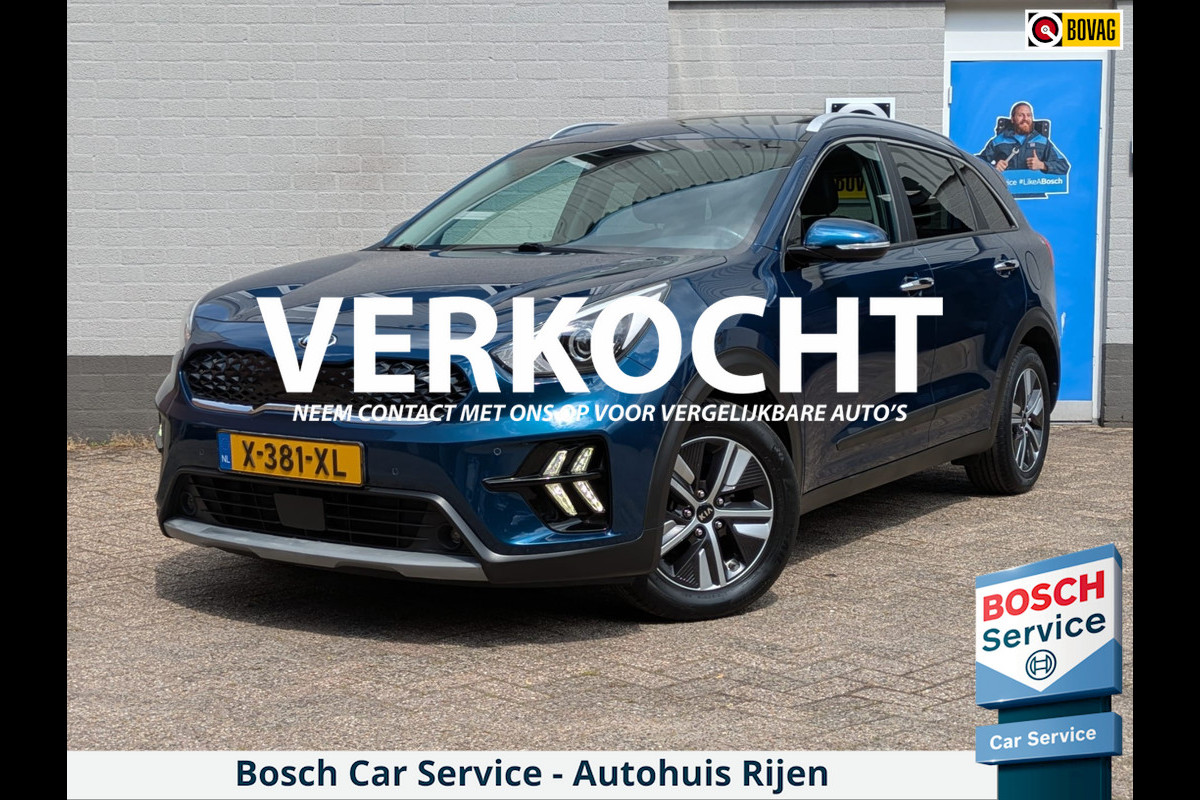 Kia Niro 1.6 GDi Hybrid DynamicPlusLine|Schuifdak|Navi|Adaptive-Cruise|Half/Leder|Camera|Apple-Carplay/Android-Auto