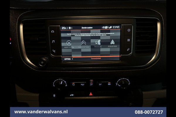 Citroën Jumpy 2.0 BlueHDI 123pk L2H1 Euro6 Airco | Camera | Navigatie | Apple Carplay | Cruisecontrol | LM Velgen Android Auto, 2500kg Trekhaak, Parkeersensoren, Bijrijdersbank