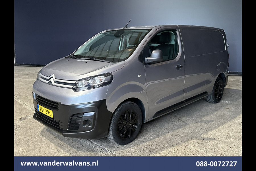 Citroën Jumpy 2.0 BlueHDI 123pk L2H1 Euro6 Airco | Camera | Navigatie | Apple Carplay | Cruisecontrol | LM Velgen Android Auto, 2500kg Trekhaak, Parkeersensoren, Bijrijdersbank