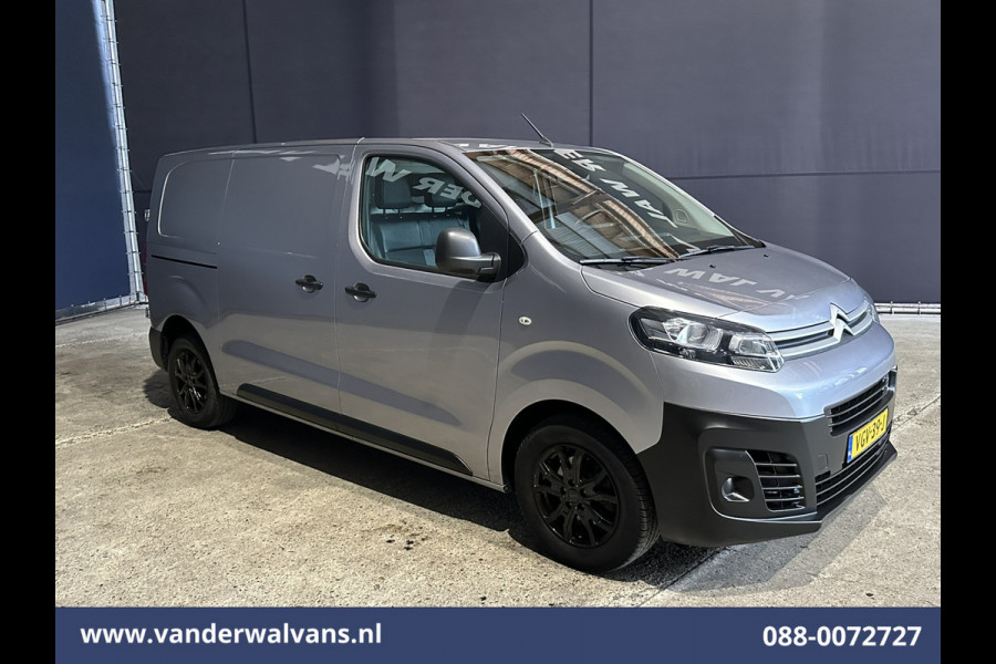 Citroën Jumpy 2.0 BlueHDI 123pk L2H1 Euro6 Airco | Camera | Navigatie | Apple Carplay | Cruisecontrol | LM Velgen Android Auto, 2500kg Trekhaak, Parkeersensoren, Bijrijdersbank