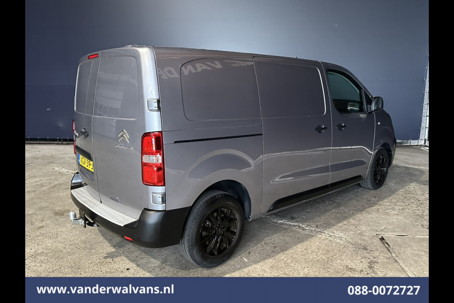 Citroën Jumpy 2.0 BlueHDI 123pk L2H1 Euro6 Airco | Camera | Navigatie | Apple Carplay | Cruisecontrol | LM Velgen Android Auto, 2500kg Trekhaak, Parkeersensoren, Bijrijdersbank