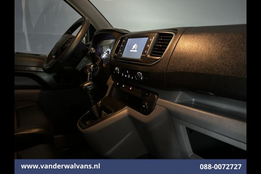 Citroën Jumpy 2.0 BlueHDI 123pk L2H1 Euro6 Airco | Camera | Navigatie | Apple Carplay | Cruisecontrol | LM Velgen Android Auto, 2500kg Trekhaak, Parkeersensoren, Bijrijdersbank
