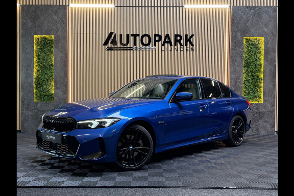 BMW 3-serie 330e High Executive|M-SPORT|LCI|PANO|HuD|MEMORY|KEYLESS|CARPLAY|DEALERONDERHOUDEN|AMBIENT LIGHT|GARANTIE|292PK|BOMVOL!