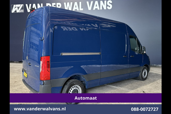 Mercedes-Benz Sprinter 214 CDI 143pk 9G-Tronic Automaat L2H2 Euro6 Airco | Camera | Navigatie | Apple Carplay | Chauffeursstoel Adaptieve Cruisecontrol, Android Auto, Stoelverwarming, Verwarmde Voorruit, 270 Graden Achterdeuren, Bijrijdersbank