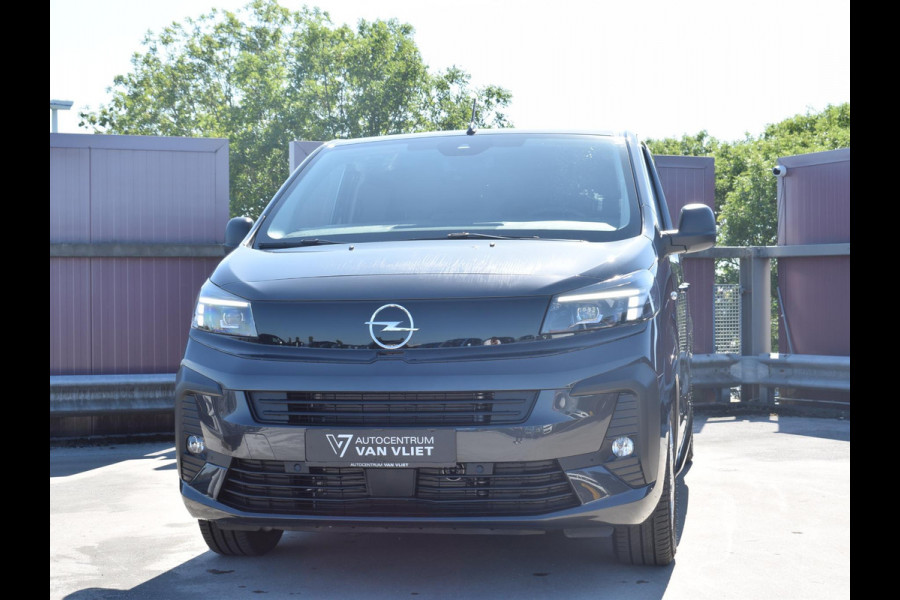 Opel Vivaro Electric 75 kWh Dubbele Cabine | tot 8 jaar garantie | 2x schuifdeur | Dynamic Comfort NAV Pakket | Comfort Pakket |  Exterieur pakket | Winterpakket | Betimmering | LM velgen | Rijklaarprijs